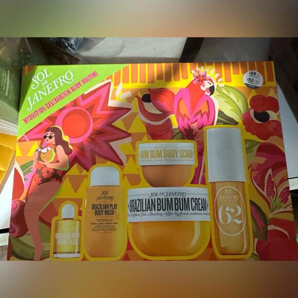 Sol De Janeiro Bum Bum Body Obsession Hydration Celebration Body Routine Set - Picture 1 of 2